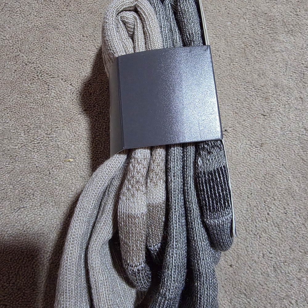 Alpine Design Merino Wool Hiker Socks 2-Pack Womens Medium 8-10 - Picture 2 of 8